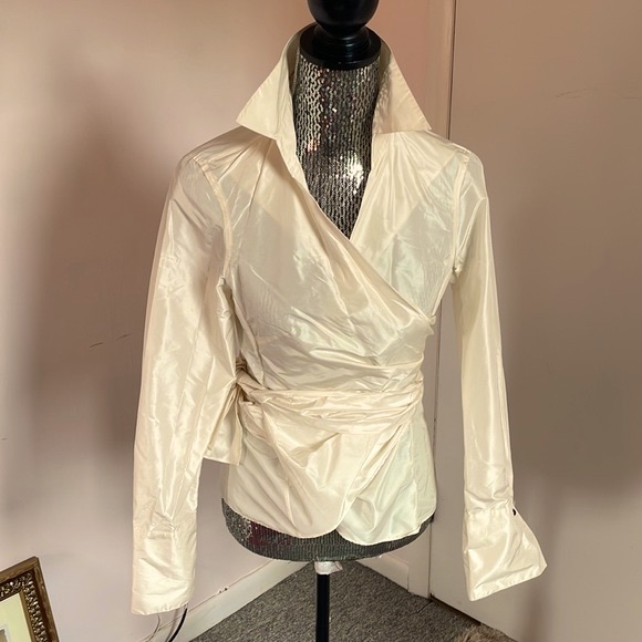 Ann Taylor Tops - Ann Taylor Silk Dress wrap Top